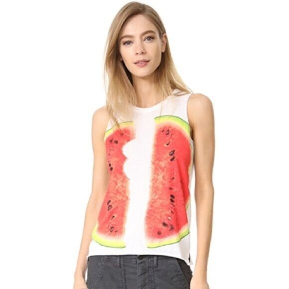 NWT Chaser Reflected Melons Tank Size Large - Picture 4 of 8